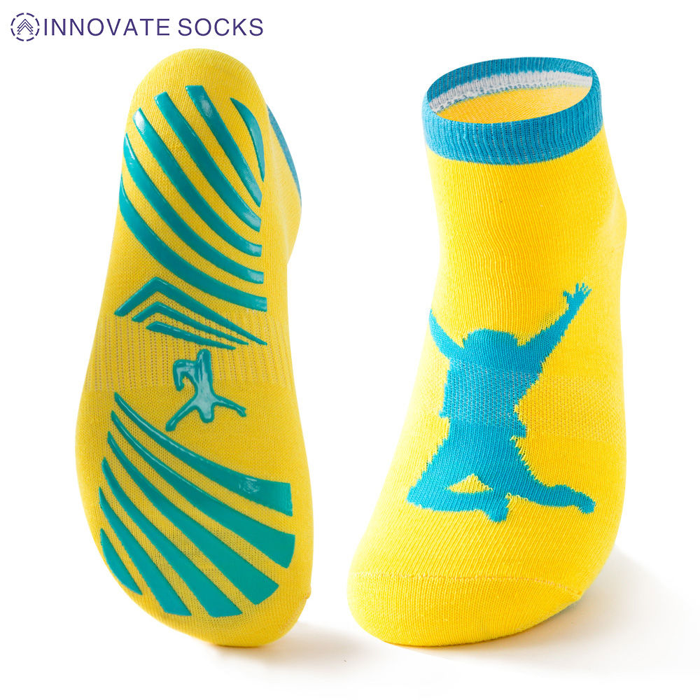 Innovation Stock tobiller skidproof agarre trampolín Park Socks