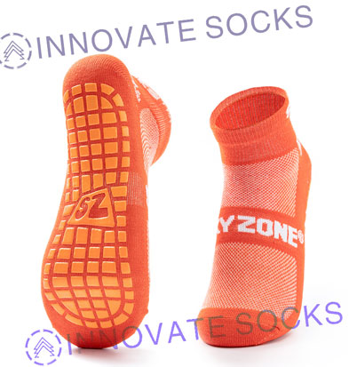 Sky Zone ankle anti skid grip trampoline park socks