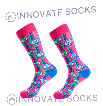 Attractable Dreamy Colorful Cartoon Cotton Socks Tube Happy Socks