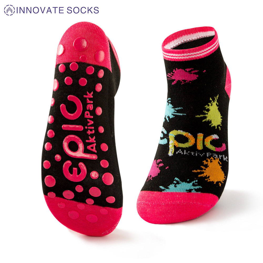 EPIC tobillera agarre antideslizante calcetines de parque de trampolín